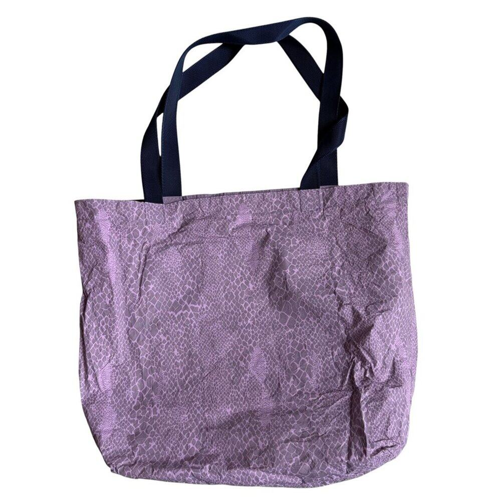 Aloha Collection Reversible Tote - Python Amethyst Print - Picture 4 of 9